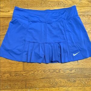 Nike Royal Blue Pleated Skirt
